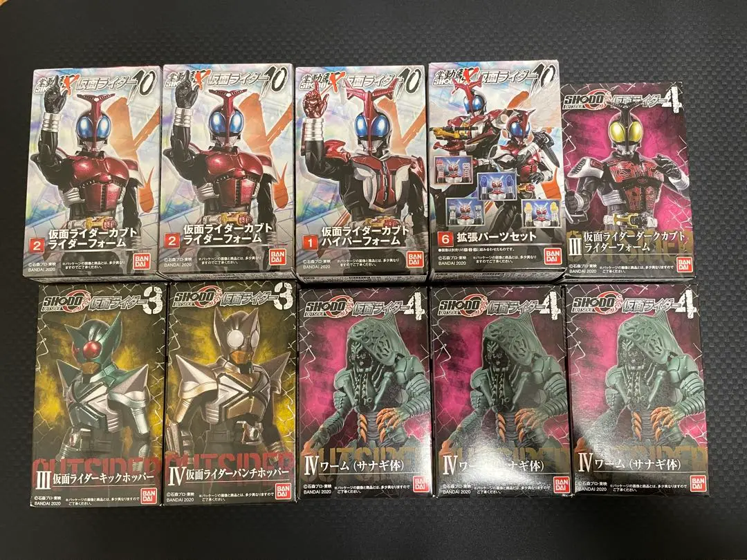 shodo 掌動 O X 仮面ライダー カブト パンチ キック ホッパー ワーム 2025年最新】SHODOパンチホッパーの人気アイテム - メルカリ