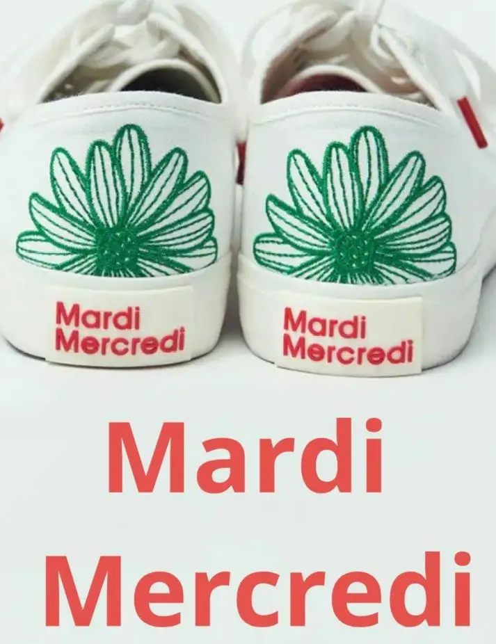 未使用 Mardi Mercredi マルディメクルディ スニーカー 25.5