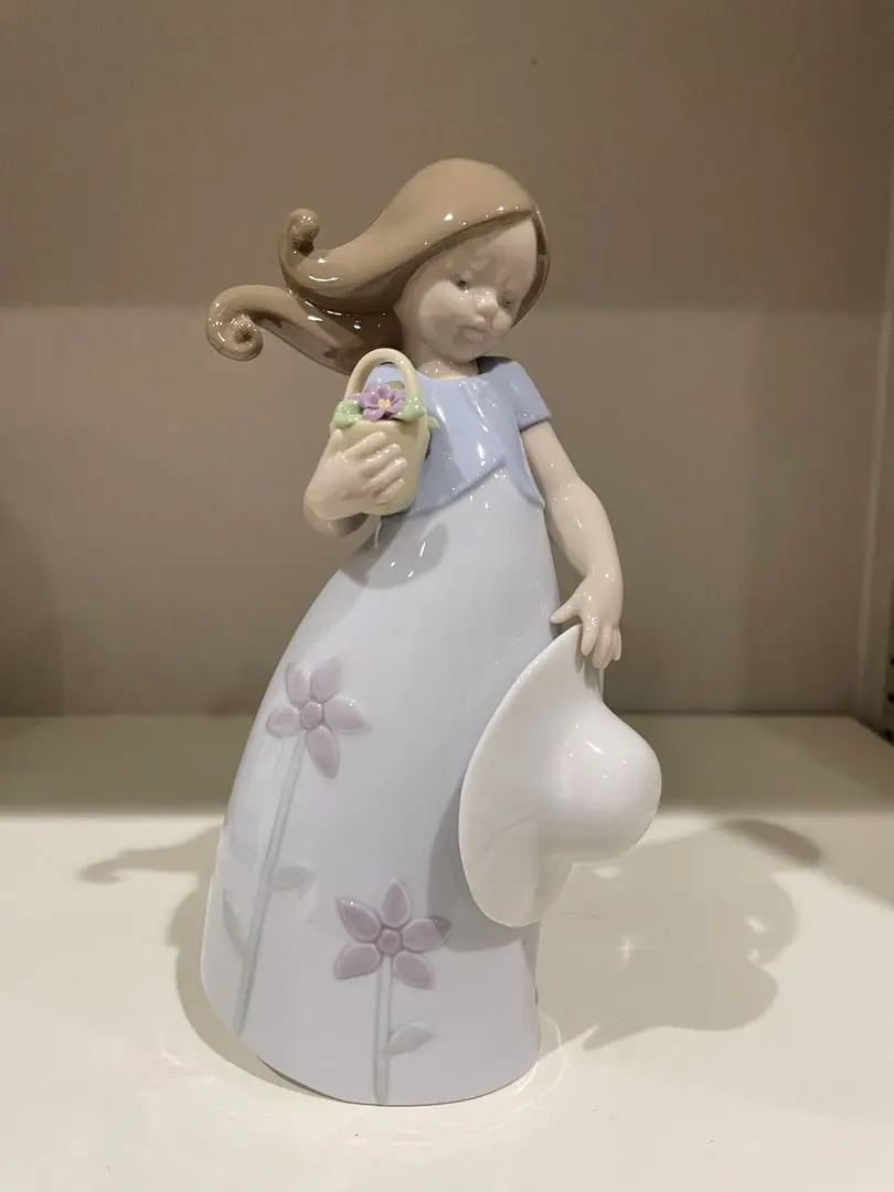LLADRO リヤドロ フィギュア 花のバスケット 少女 2025年最新】リヤドロ 花バスケットの人気アイテム - メルカリ