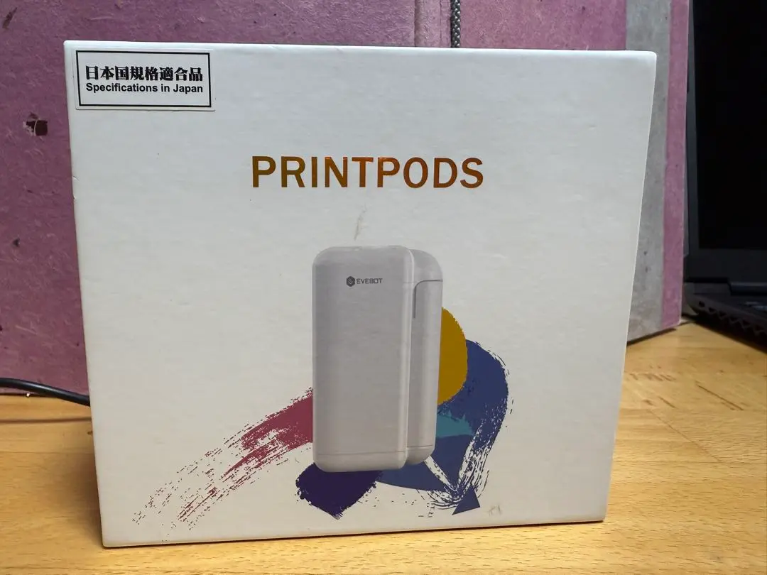 EVEBOT Printpods万能ハンディプリンター+水溶性普通黒いインク付き EVEBOT Printpods万能ハンディプリンター+水溶性普通黒いインク付き