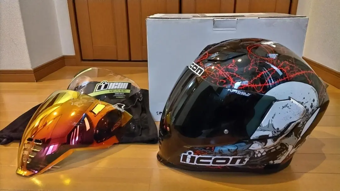 【値下げ交渉可】ICON airflight stealth mips XL 値下げ交渉可】ICON airflight stealth mips XL