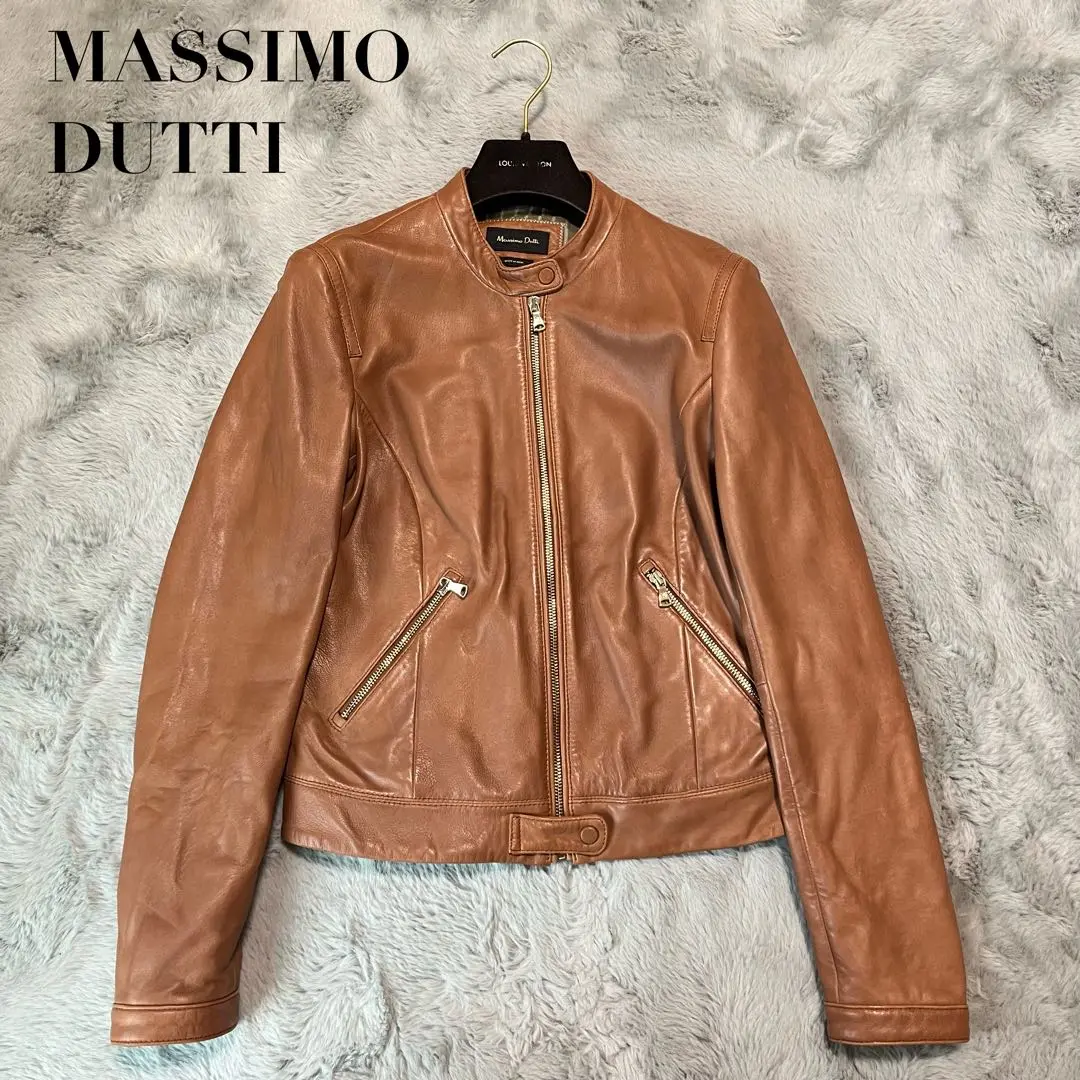 ☆マッシモドゥッティ 高級リアルレザー シングルライダース