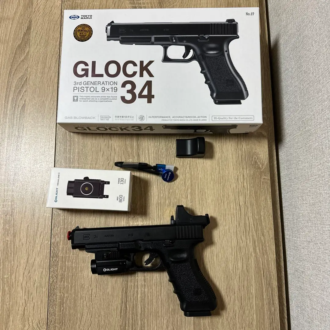 期間限定⭐KSC GLOCK34 HW ガスブロ カスタム⭐