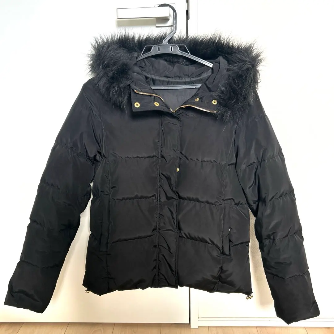 Thumbnail of GU Down Jacket with Hood and Fur, Size S