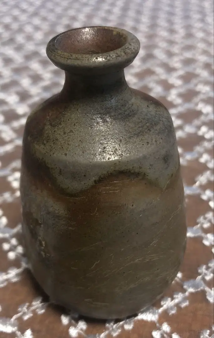 Thumbnail of Vase, single-flower vase, brown