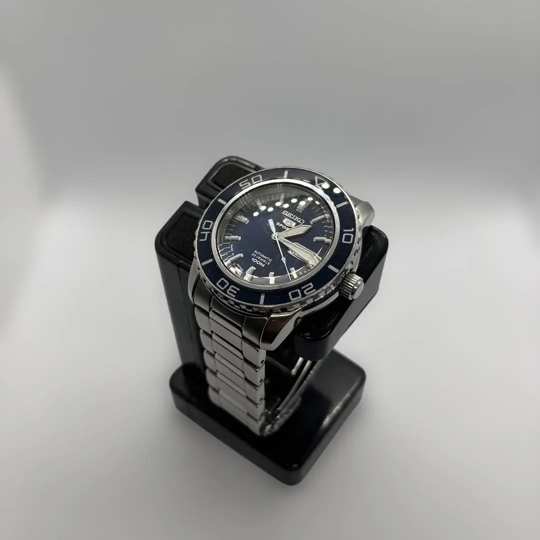 SEIKO 5自動巻 SNZH53 ブルーダイヤル　日本製　7s36 楽天市場】【逆輸入SEIKO5 SPORTS】セイコー5 メンズ 自動巻き