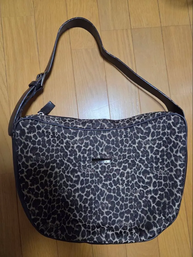 Thumbnail of New KRIZIA Leopard Print Shoulder Bag - Defective