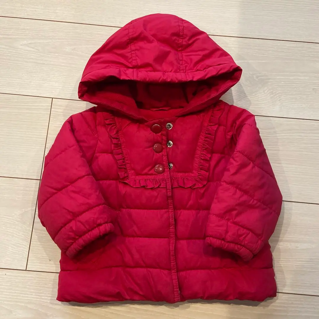 Thumbnail of babyGap pink puffer coat, 12-18 months