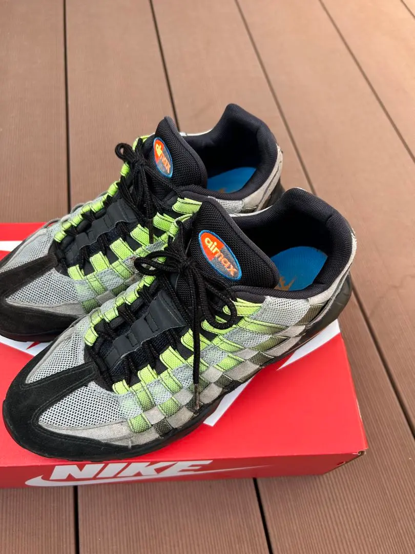 ナイキ エアマックス95 ウーブン 28.5㎝ スニーカー 靴 シューズ 美品 NIKE エアーマックス95 ウーブン ナイキ
