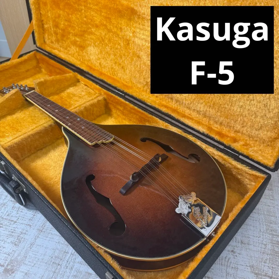 春日フラットマンドリン　F-2　ジャパンビンテージ　超美品 春日フラットマンドリン F-2 ジャパンビンテージ 超美品 - メルカリ