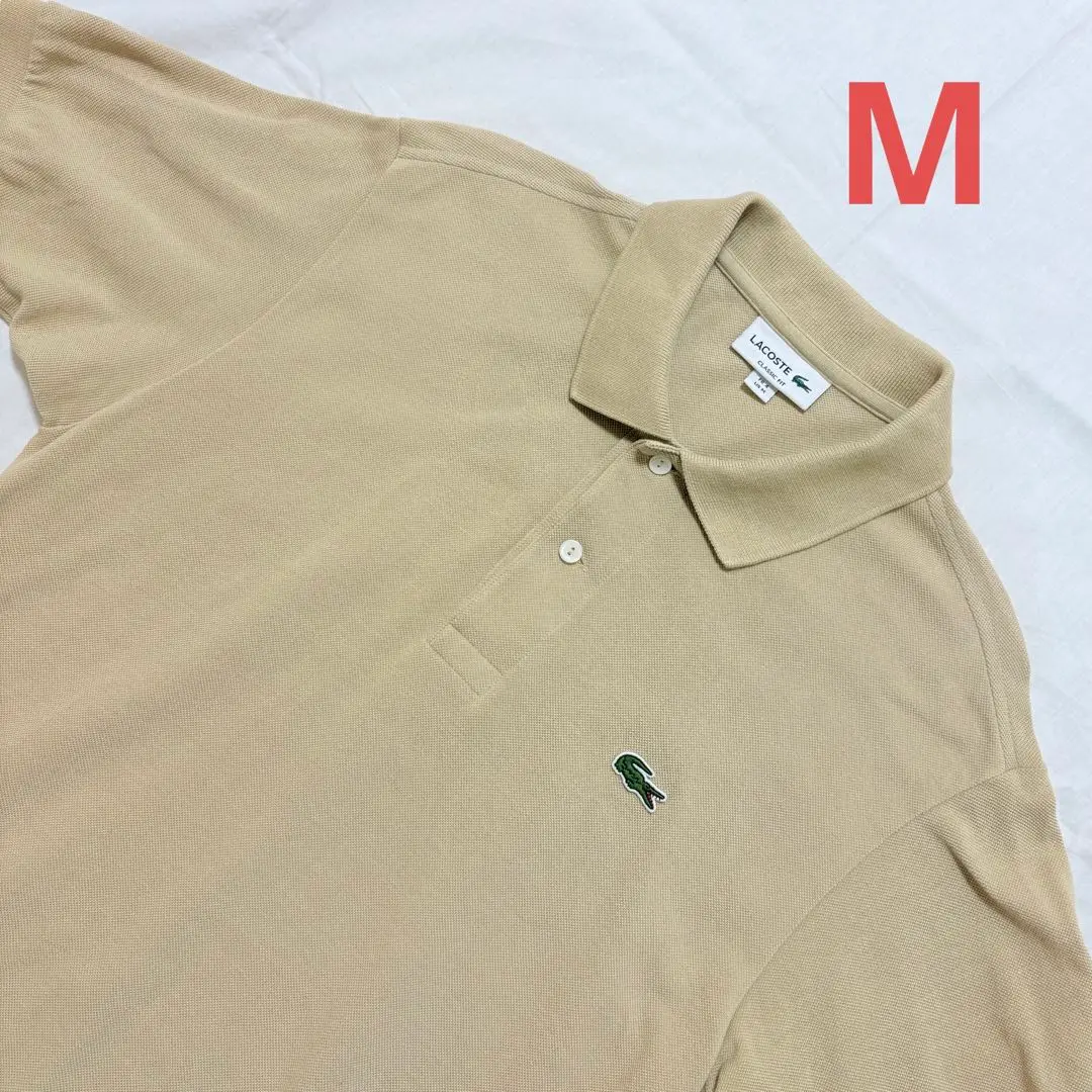 未使用新品 LACOSTE L1312 サイズ4 ベージュ 楽天市場】ラコステ ポロシャツ（カラーベージュ）（トップス