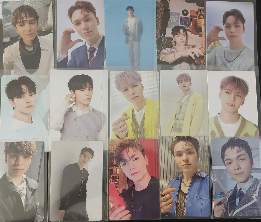 Thumbnail of SEVENTEEN Trading Cards Vernon 15-Card Set