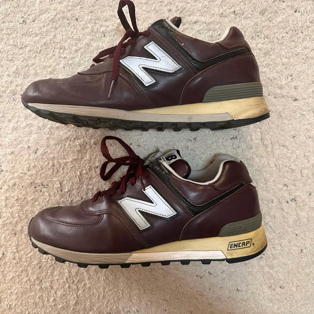 美品 New Balance USA製 M576CD オールレザー 25.5 美品 New Balance USA製 M576CD オールレザー 25.5