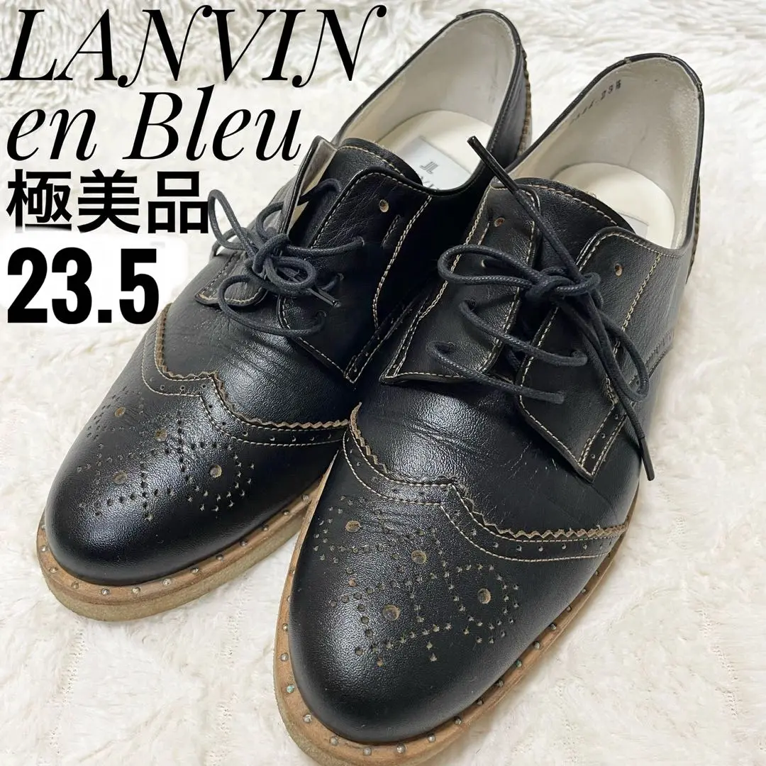 2025年最新】LANVIN en Bleu カラー：ブラック系 ローファー