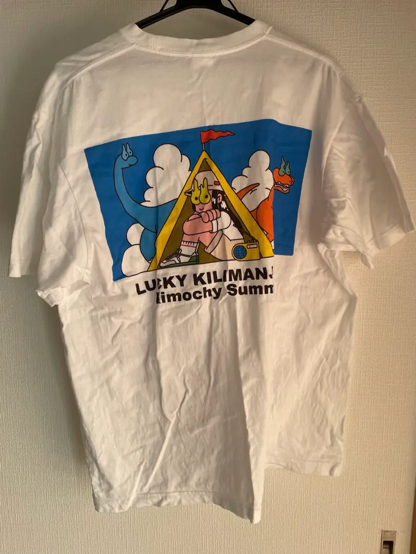 lucky Kilimanjaro ラッキーキリマンジャロ　シャツ　サイン入り Lucky Kilimanjaro×UP-Tコラボ カスタムTシャツストア