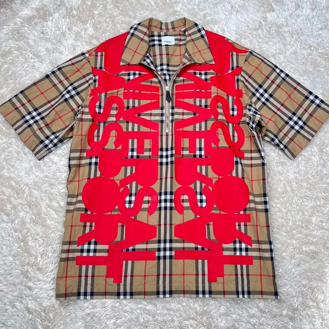 BURBERRY グラフィティヴィンテージチェックシャツ バーバリーノバチェック BURBERRY - 正規 BURBERRY バーバリー ノバチェック TB シャツの
