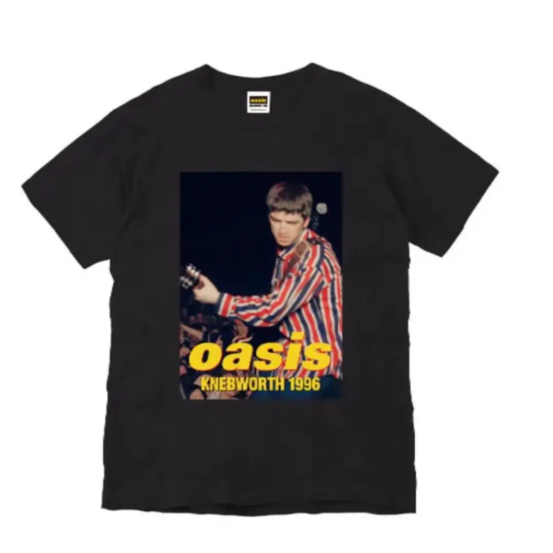Oasis Knebworth 1996 Tシャツ 赤 Lサイズ　オフィシャル Oasis Knebworth 1996 Tシャツ 赤 Lサイズ オフィシャル