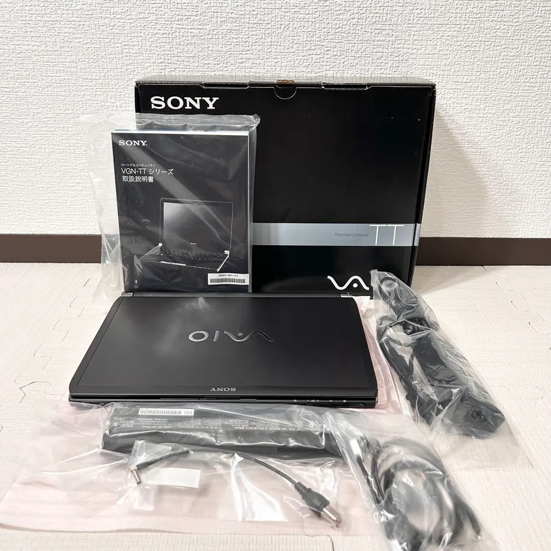 Sony VAIO ノートパソコン本体 VGN-TT51JB 初期化済み&箱あり Sony VAIO ノートパソコン本体 VGN-TT51JB 初期化済み&箱あり