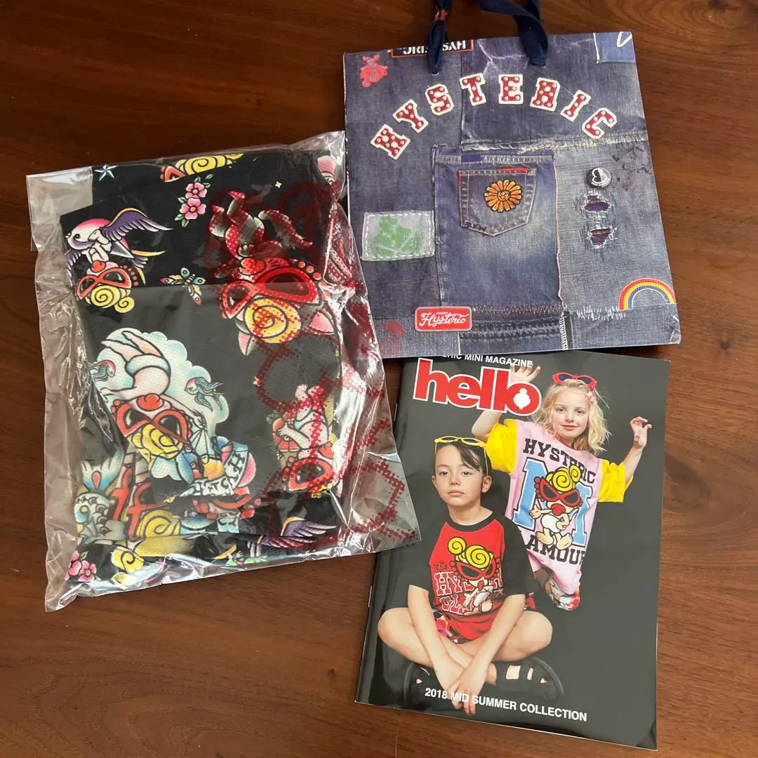 HYSTERIC MINI 甚平 カラフルキャラクター柄 HYSTERIC MINI 甚平 カラフルキャラクター柄