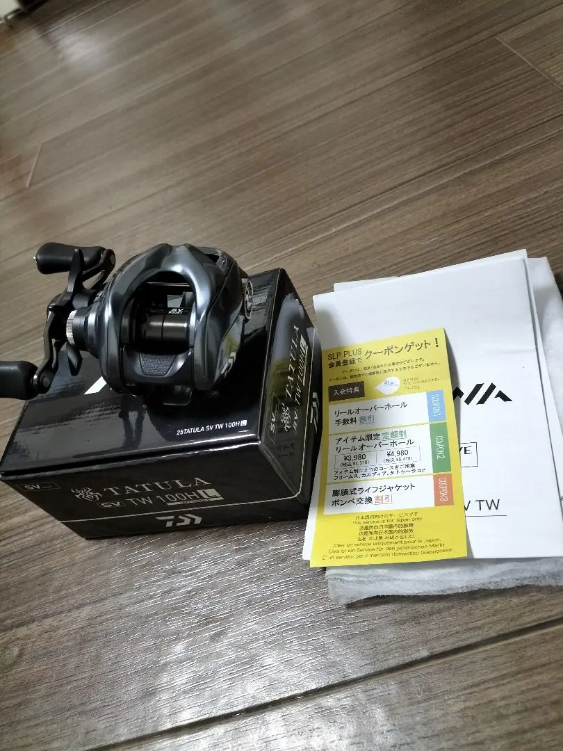 ⭐️最終値下げ　新品未使用25タトゥーラSVTW DAIWA（釣り） ダイワ 25 タトゥーラ SV TW 100XH 右ハンドル