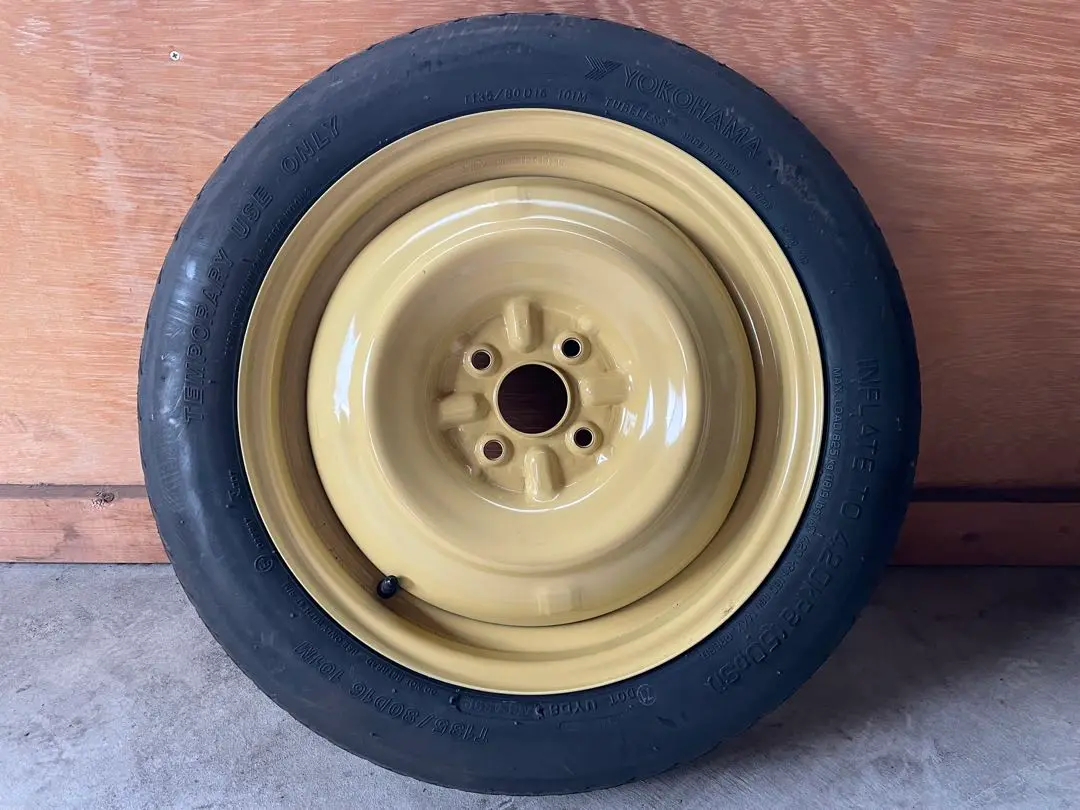 トヨタ　スペアタイヤ　未使用品 T135/80 D16 101M 16インチ T135/80D16 101M TOYO 応急タイヤ(スペアタイヤ / テンパー