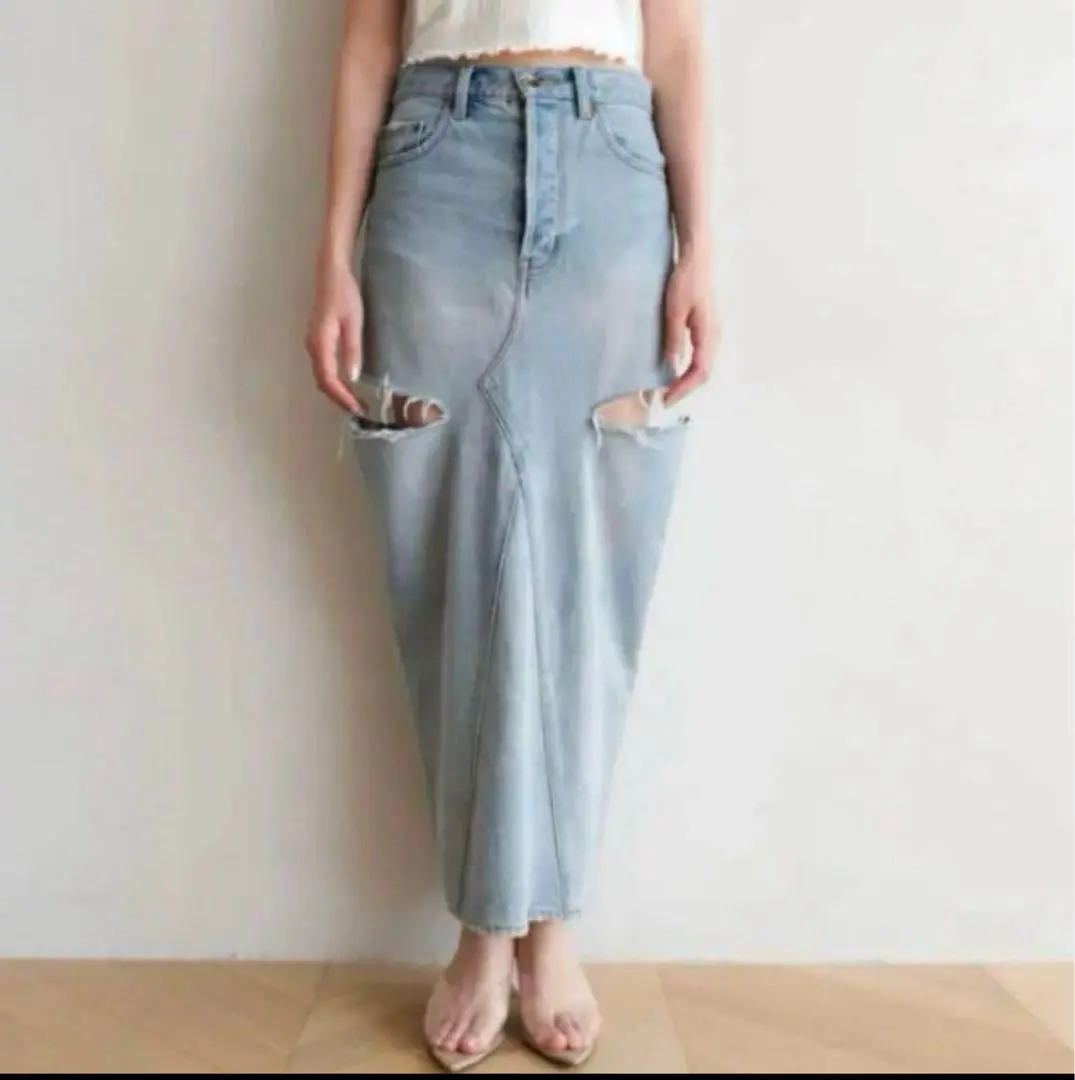 Thumbnail of SeaRoomlynn Side Cut Long Skirt