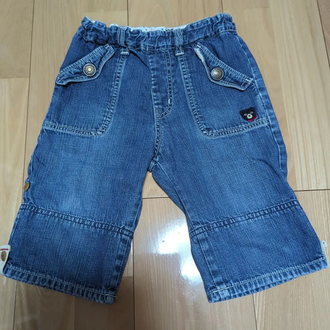 Thumbnail of Mikihouse ★ Double B ★ Half Pants ★ Denim ★ 110cm