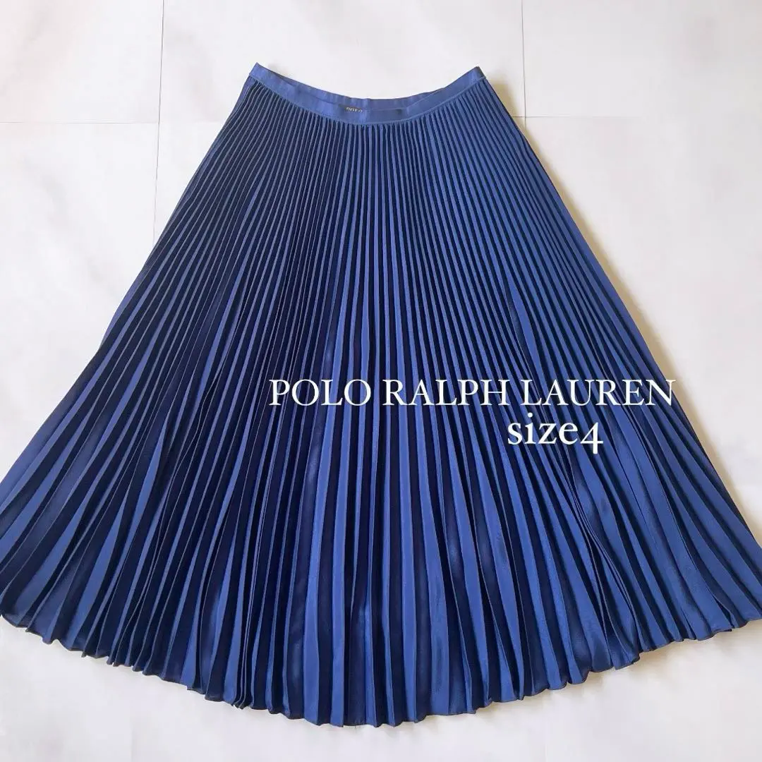 新品✨️ポロラルフローレン プリーテッド ジョーゼットハンカチーフスカート 12 POLO RALPH LAUREN（ポロ ラルフ ローレン）の「プリーテッド