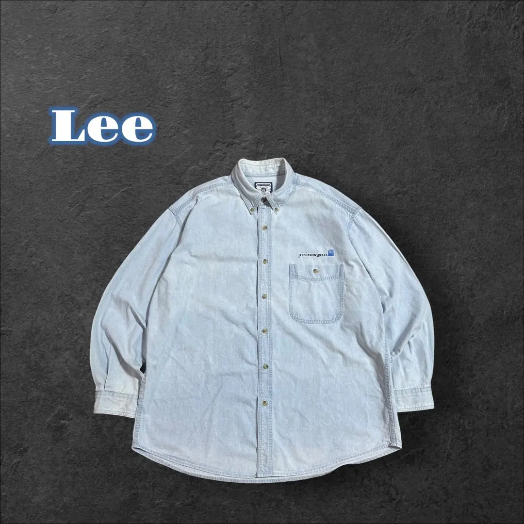 70s USA製 ファイブブラザー シャンブレーシャツ L コットン100% 70s USA製 ファイブブラザー シャンブレーシャツ L コットン100