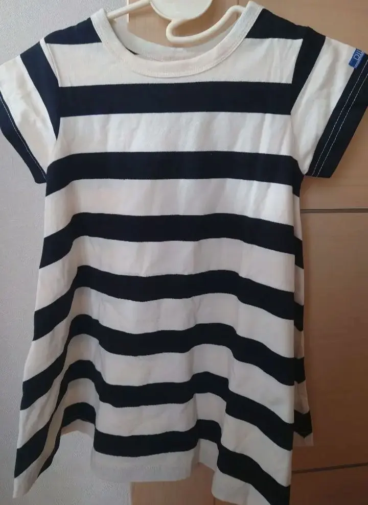 Thumbnail of DILASH Border Short Sleeve Dress 110cm