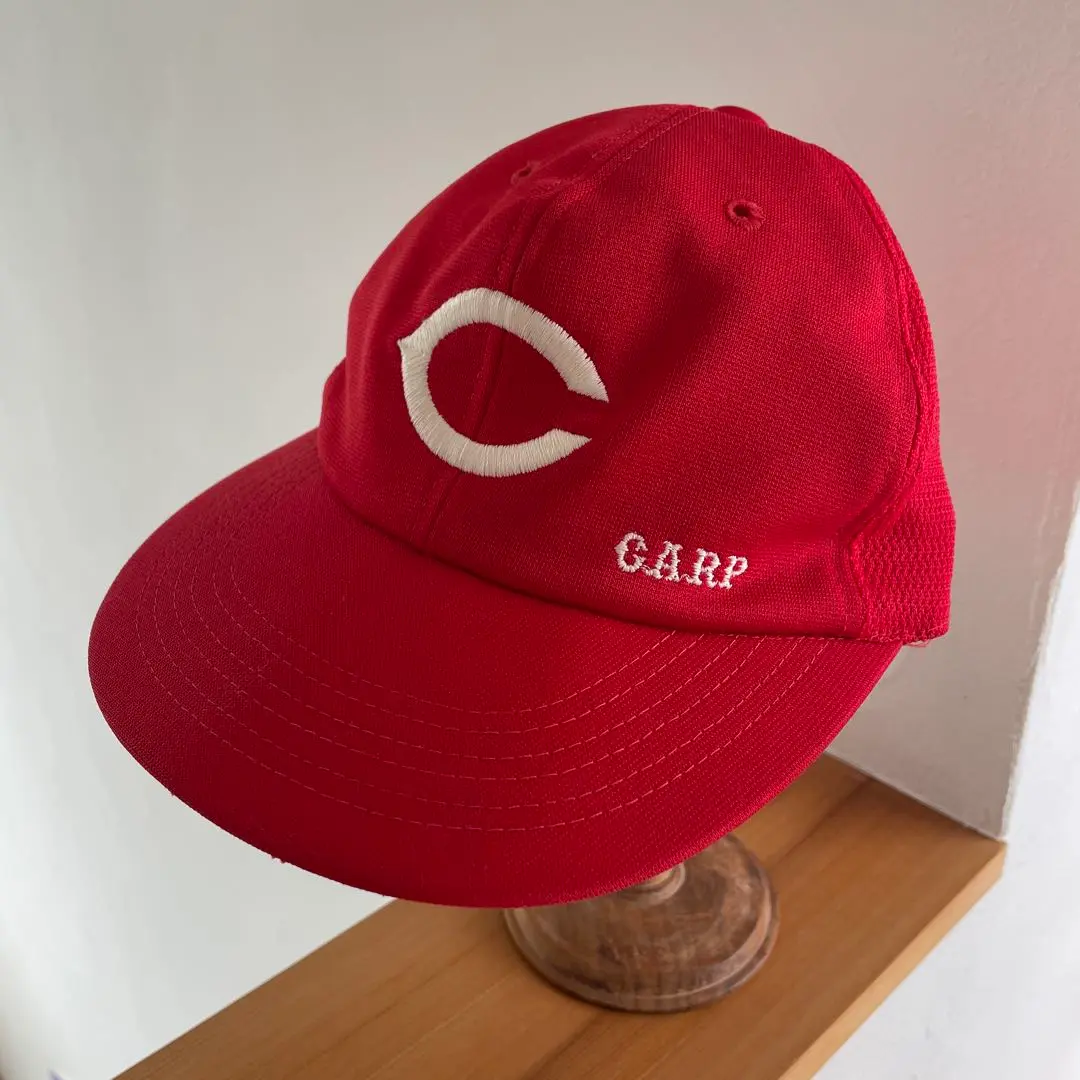CARP 赤 キャップ Cのロゴ刺繍 サイズ54-56cm レトロ　新品 楽天市場】カープ 復刻 帽子（バッグ・小物・ブランド雑貨）の通販