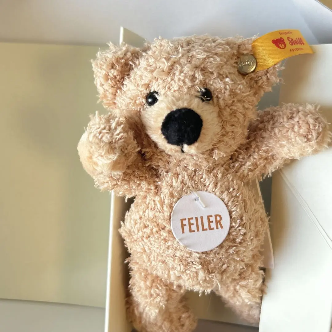 FEILER　フェイラー　シュタイフ　テディベアー　新品未開封 FEILER(フェイラー) × STEIFF(シュタイフ) コラボテディベア