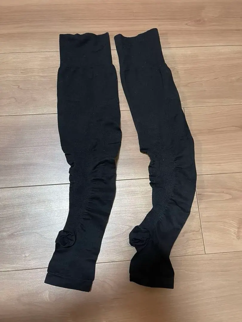 彈力襪 黑色 的縮圖