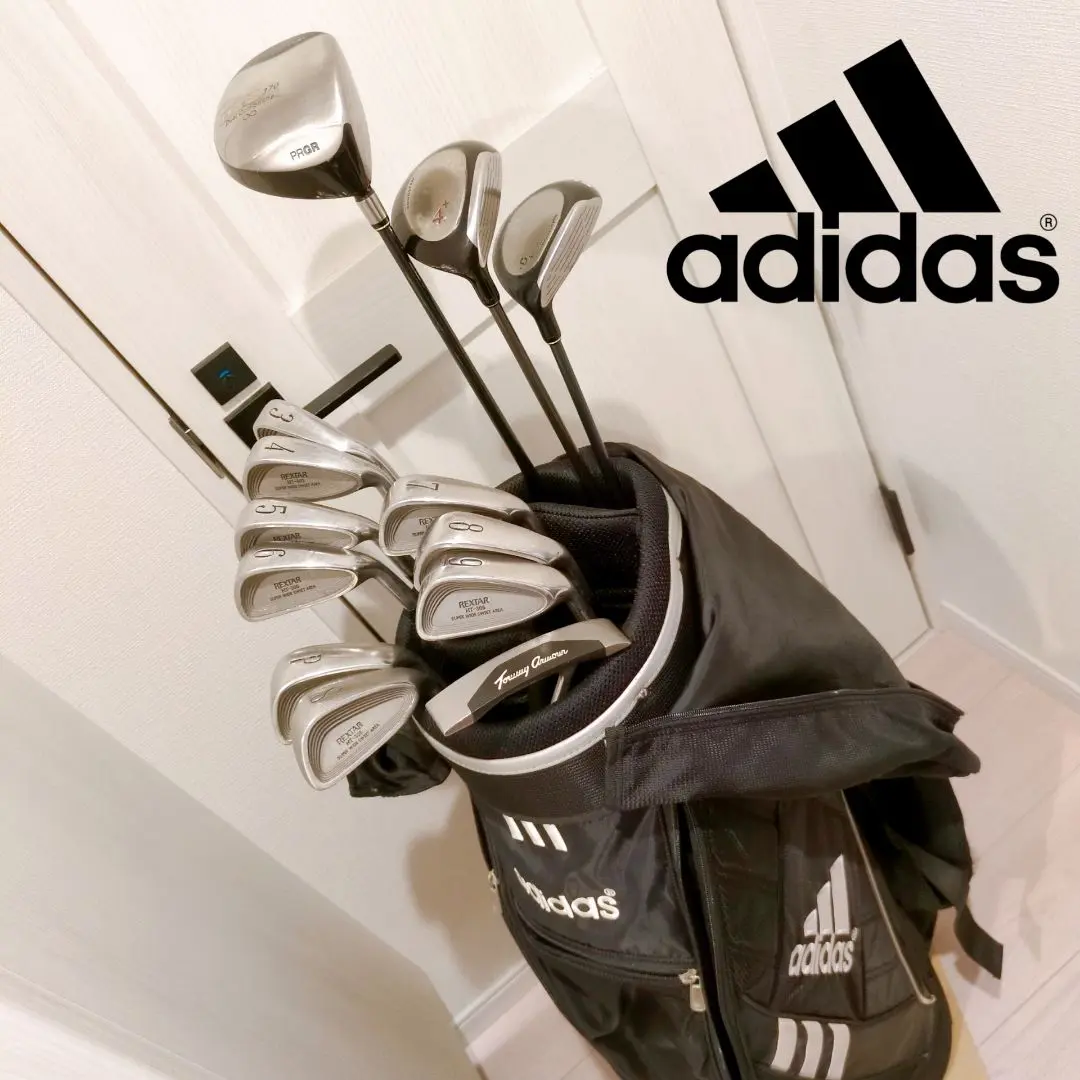 adidas - adidas  キャディバッグ　クラブセット　ゴルフバッグ 2025年最新】adidas クラブセットの人気アイテム - メルカリ