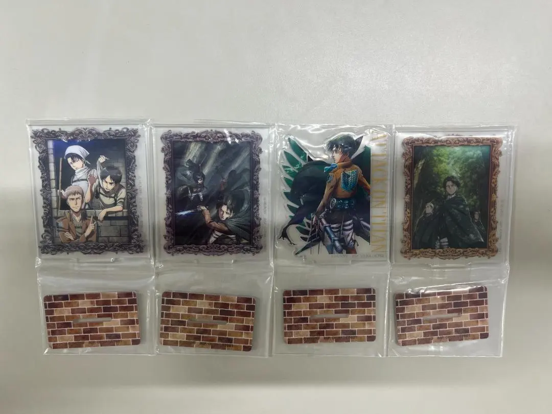 Thumbnail of Attack on Titan Acrylic Stands Ichiban Kuji F Prize - 4 items