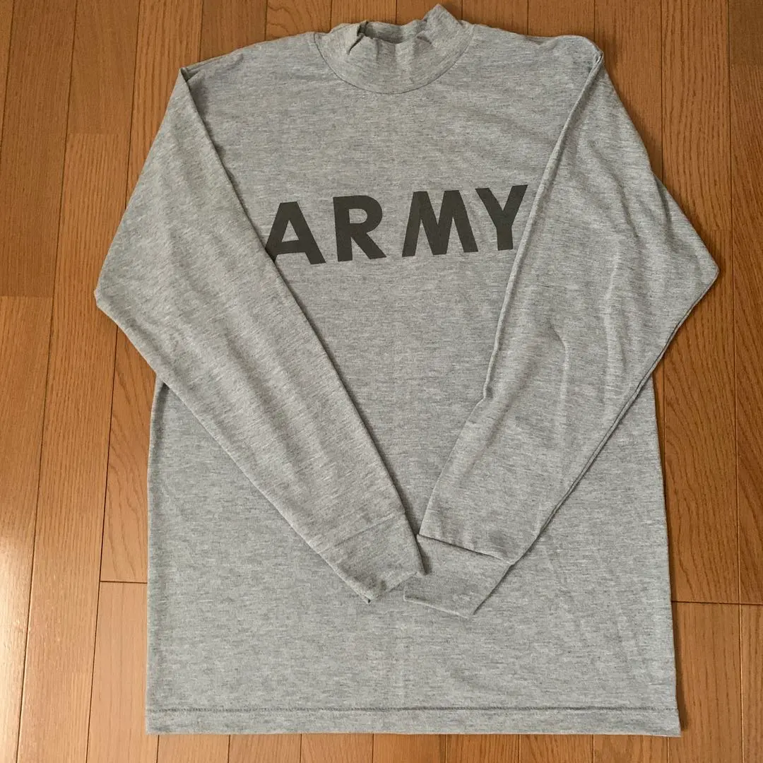 Thumbnail of US ARMY Mock Neck Long Sleeve T-shirt with Reflective Print