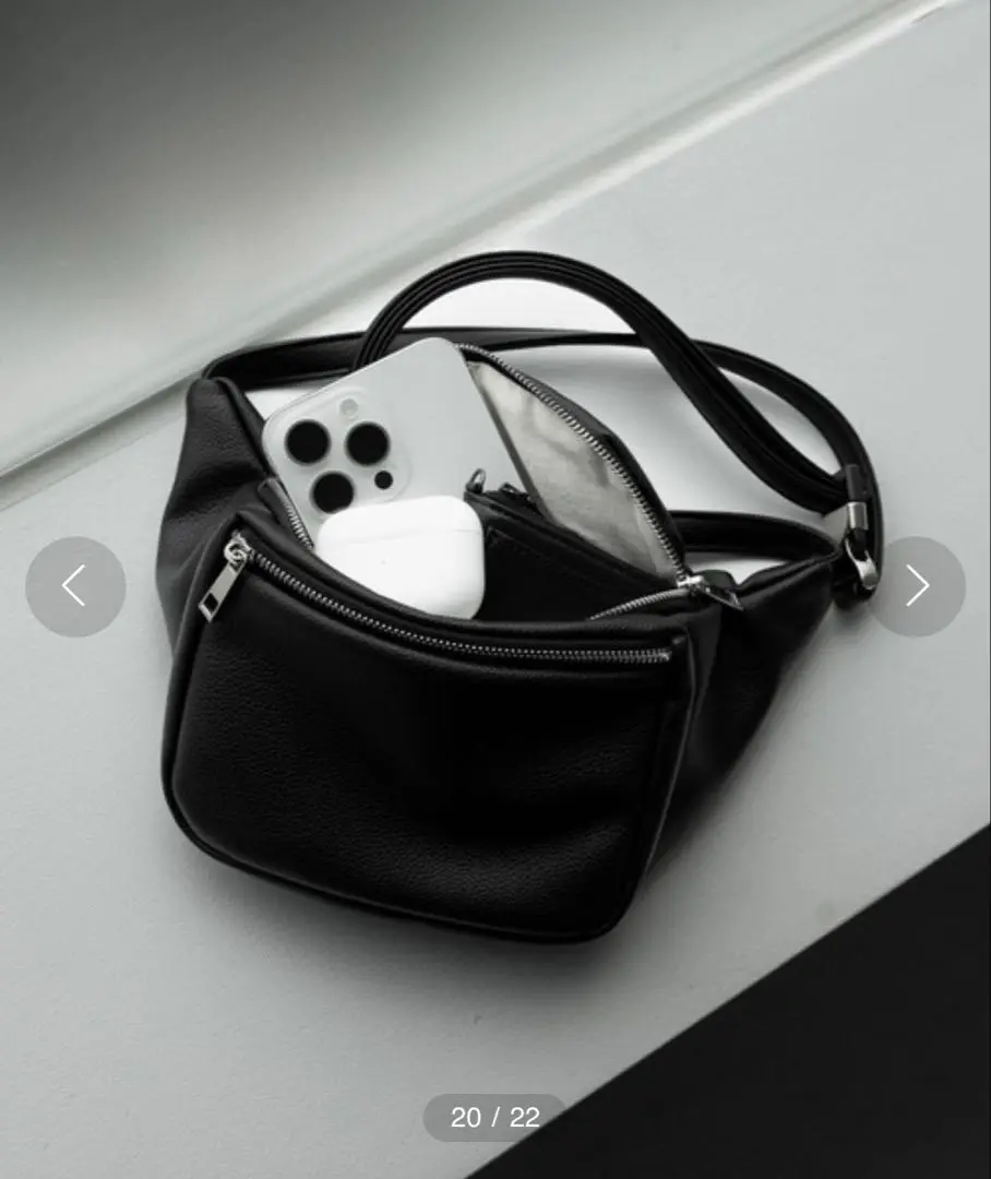 remer ラムレザーボディバッグ カーキ remer ラムレザーボディバッグ カーキ