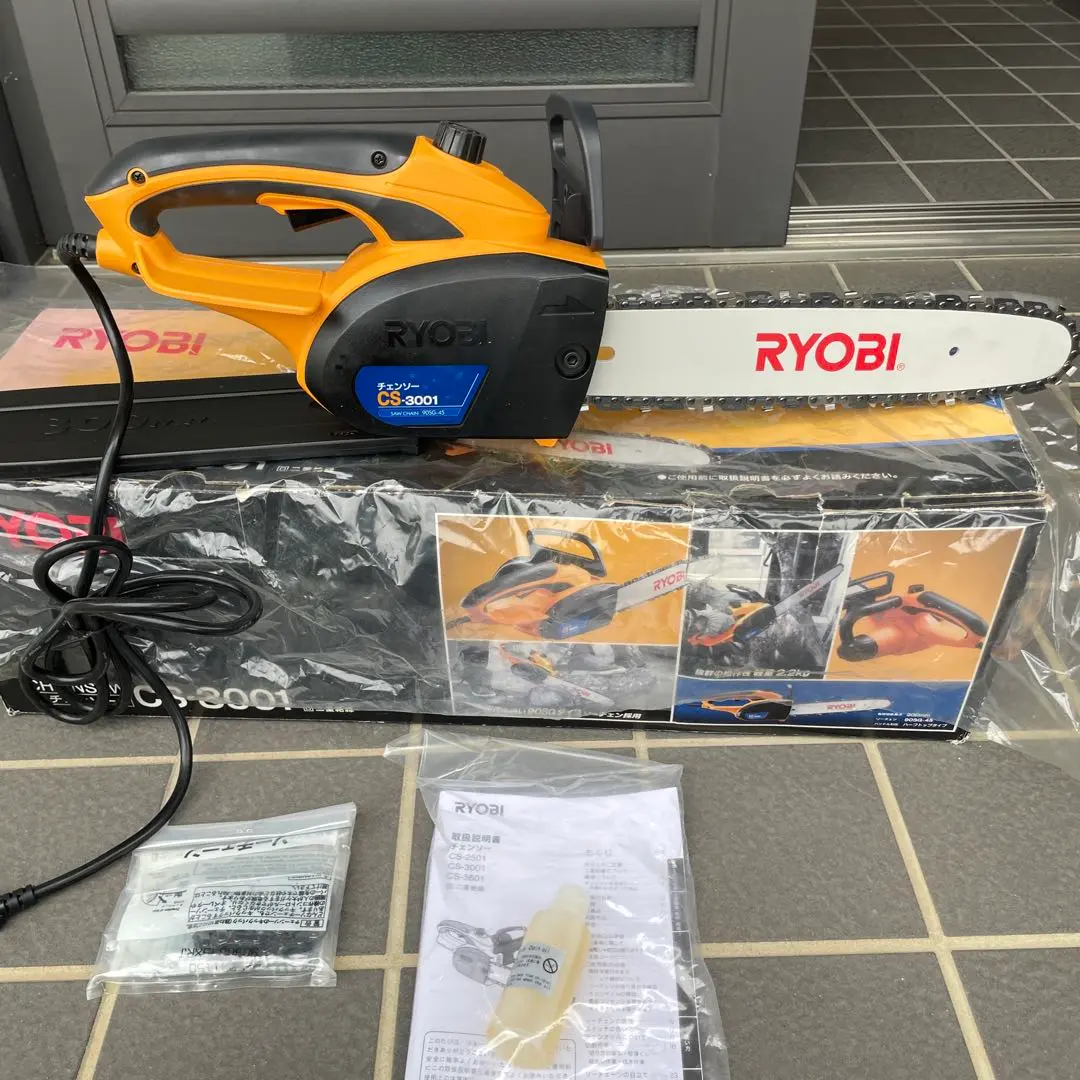 RYOBI - RYOBI 電動チェーンソー　CS-3001 新品未使用 2025年最新】RYOBI CS-3001の人気アイテム - メルカリ