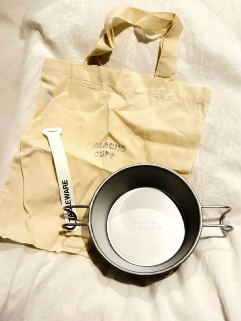 ANARCHO CUPS シェラカップ　\"Moon Mug\" 道具としてのこだわりがスゴイ！「マウンテンリサーチ アナルコ