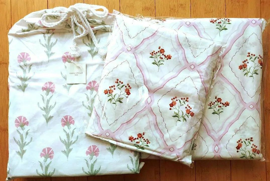 新生活に！ LAURA ASHLEY　 ベッドリネン　シングル３点セット 新生活に！ LAURA ASHLEY ベッドリネンシングル3点セット