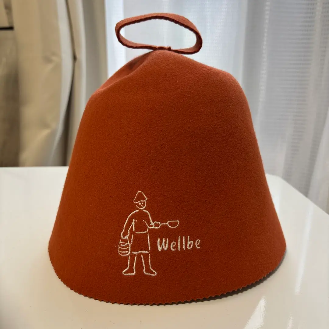 Wellbe ウェルビー サウナハット 赤 ｻｳﾅ&ｶﾌﾟｾﾙ ウェルビー on X: 