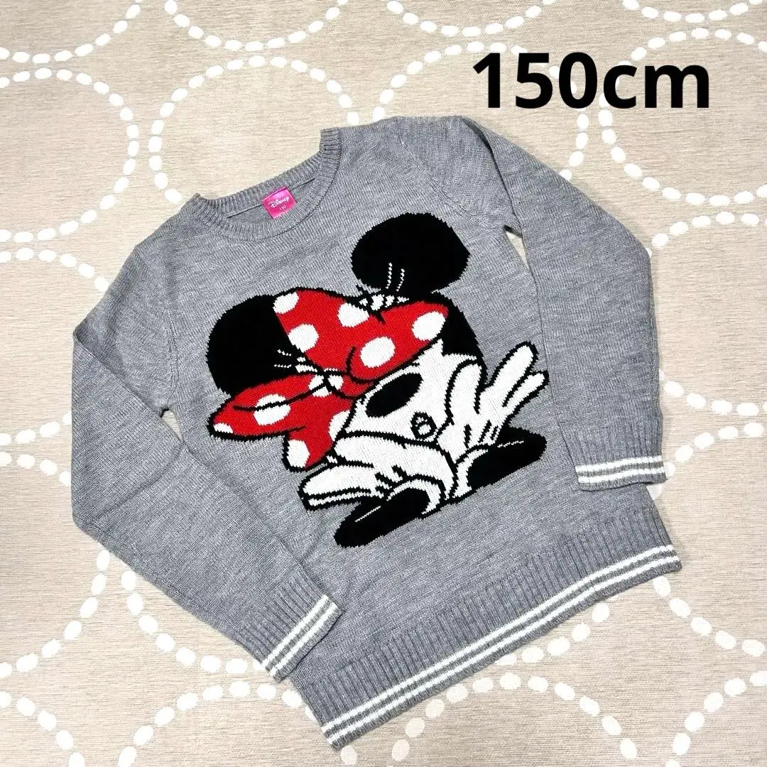 Thumbnail of 150cm sweater, Minnie Mouse, gray