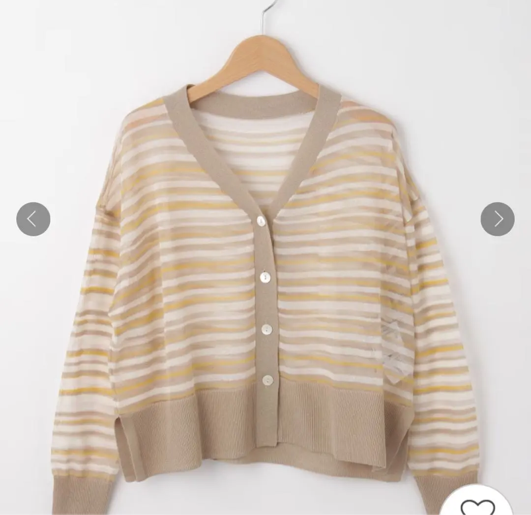 新品 SeedLake 雪紡開襟衫 的縮圖