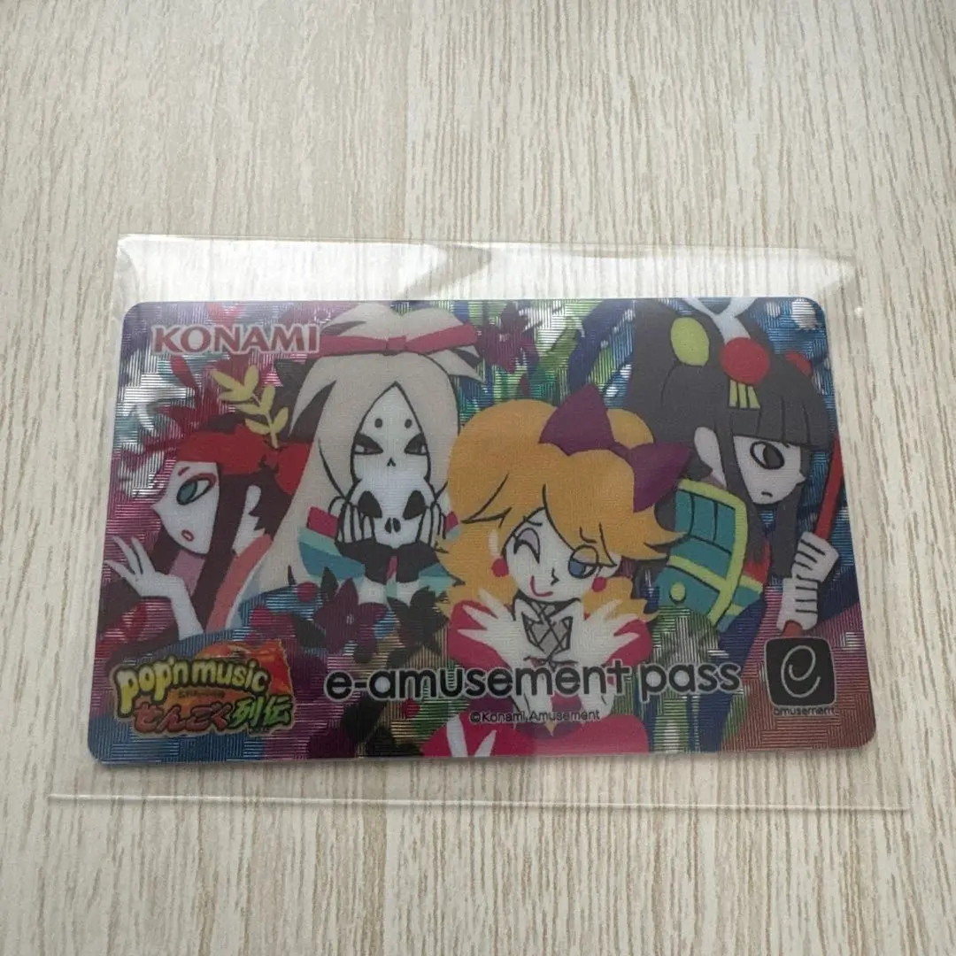 メタリック e-amusement pass ポップン エクラル せんごく列伝 メタリックe-amusement pass pop'n music eclale - メルカリ