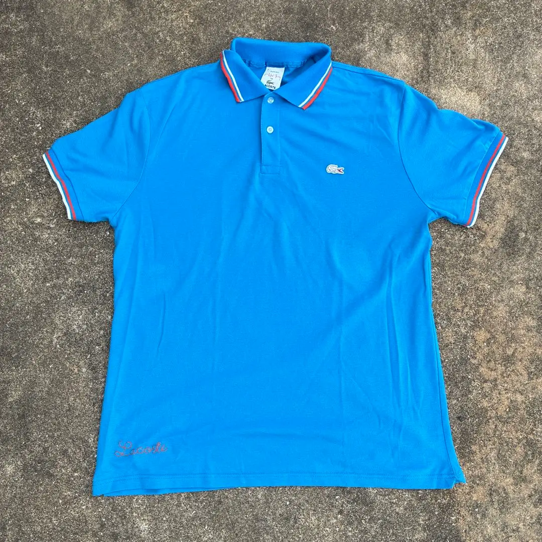 Thumbnail of LACOSTE MICHEAL YOUNG Collaboration Polo Shirt Blue 7 XL