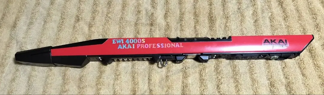 AKAI EWI４０００ｓ　宮崎さん音源内蔵　自作カラーレッド　元箱、おまけ付き 2025年最新】ewi4000sの人気アイテム - メルカリ