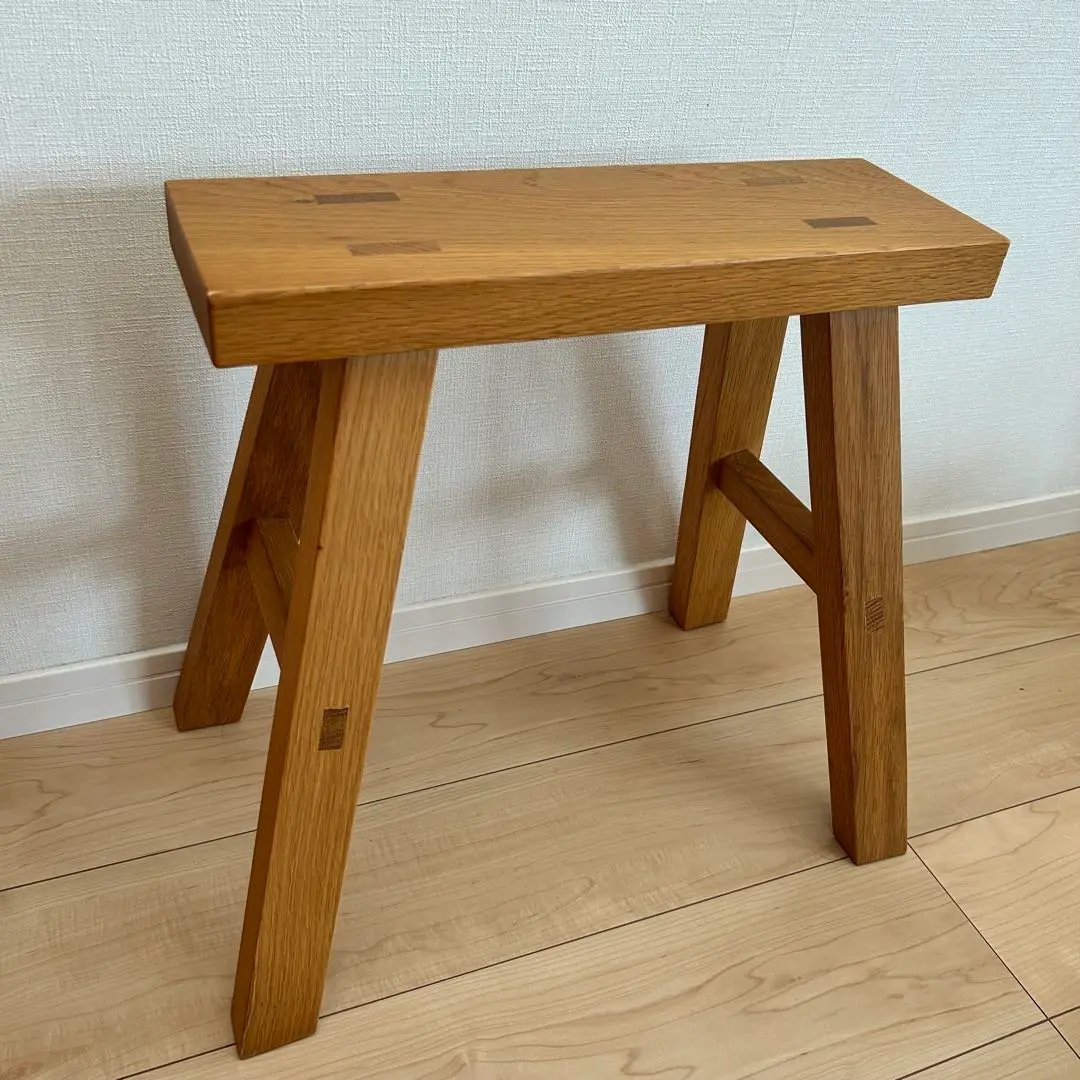 K☆196   無印良品 無垢材テーブルベンチ オーク材 無印良品 無垢材テーブルベンチ・オーク材