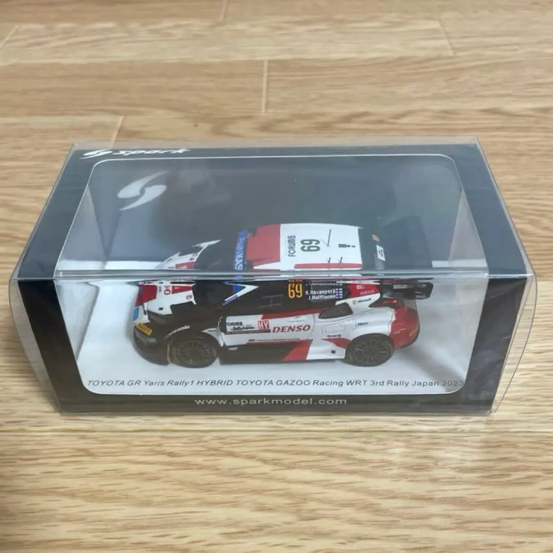 ラリージャパン 会場限定ミニカー GRヤリスラリー1　新品未開封 Amazon | スパーク 1/43 トヨタ GRヤリス Rally1 2023 ラリー