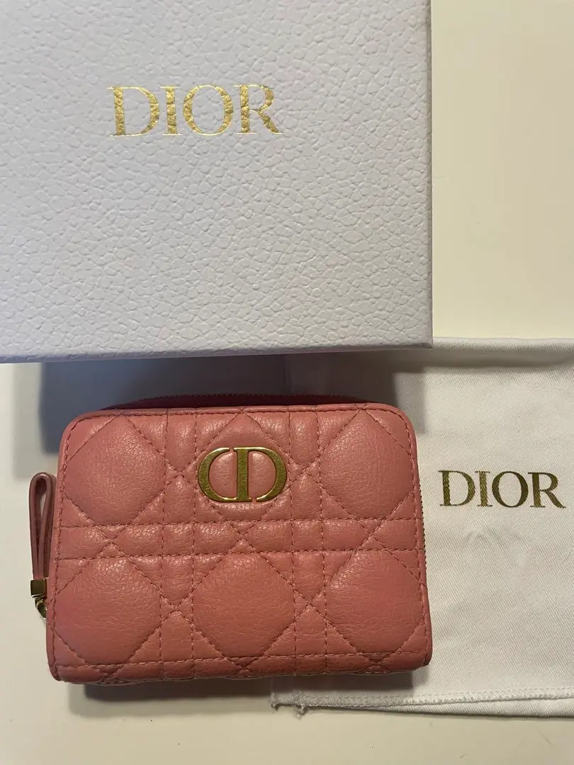 DIOR CARO バイフォールド ウォレット 史上最も激安】 ☆Dior☆ Caro バイフォールド 二つ折財布