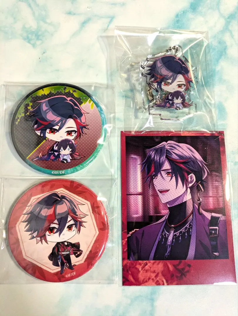 9 R.I.P. sequel Stella Worth 徽章 亞克力鑰匙圈 照片卡 紅華 的縮圖